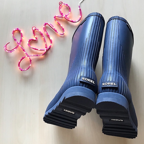 Sorel joan wedge rain short boots - Picture 3 of 4